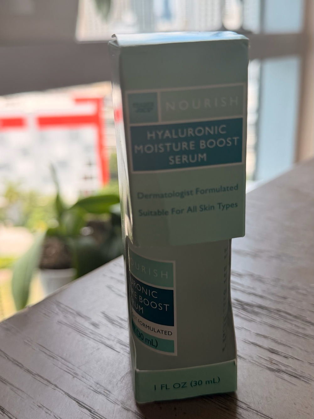 Nourish Hyaluronic Moisture Boost Serum — Mint Green Bottle - Picture 3 of 3